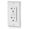Leviton GFCI Receptacle, 20A, 125Vac, 5-20R, White GFTR2-W - alternate 1